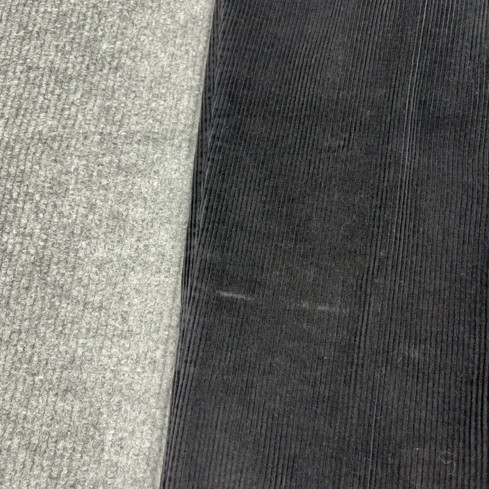 Jos A Bank Pants Mens‎ 38x32 Black Cotton Corduroy Pleated Cuffed Classic
